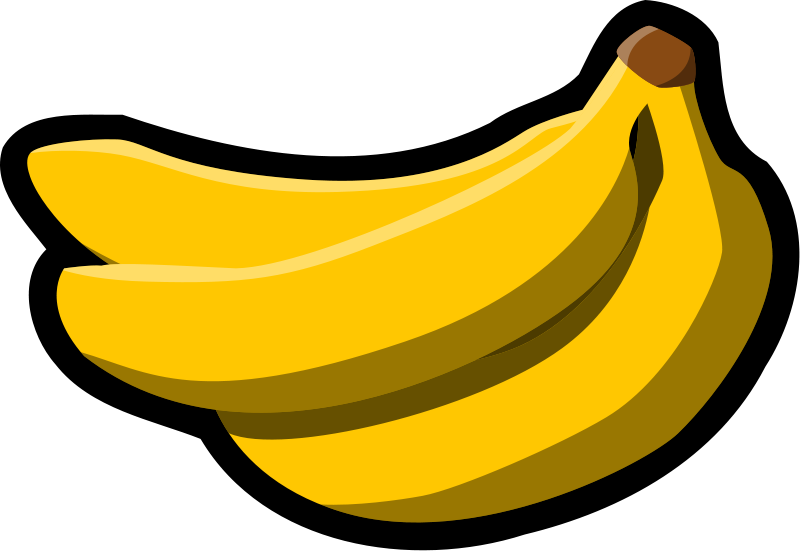 Banana free to use  clip art
