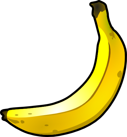 Banana fruits clip art 
