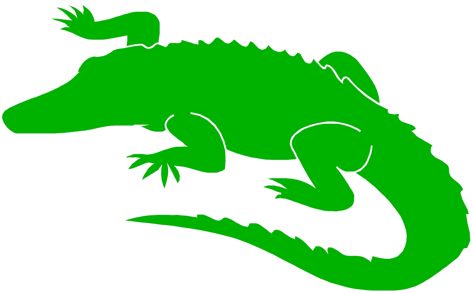 Cartoon alligator page 2 clipart clipart