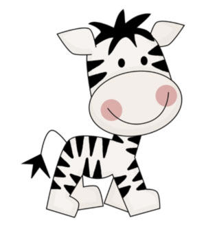 Cartoon zebra clipart free clip art images