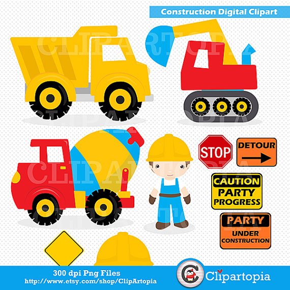 Construction digital clipart construction clipart by clipartopia