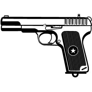 Gun vector clip art