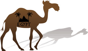 Camel clipart image clip art image of a camel walking with the
