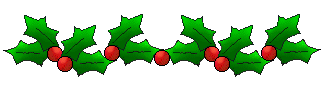 Clipart of christmas holly berries and leaves and christmas holly