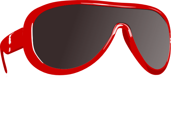 Red sunglasses clip art vector clip art free