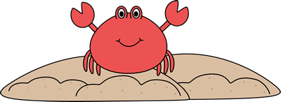 Sand crab clip art sand crab image