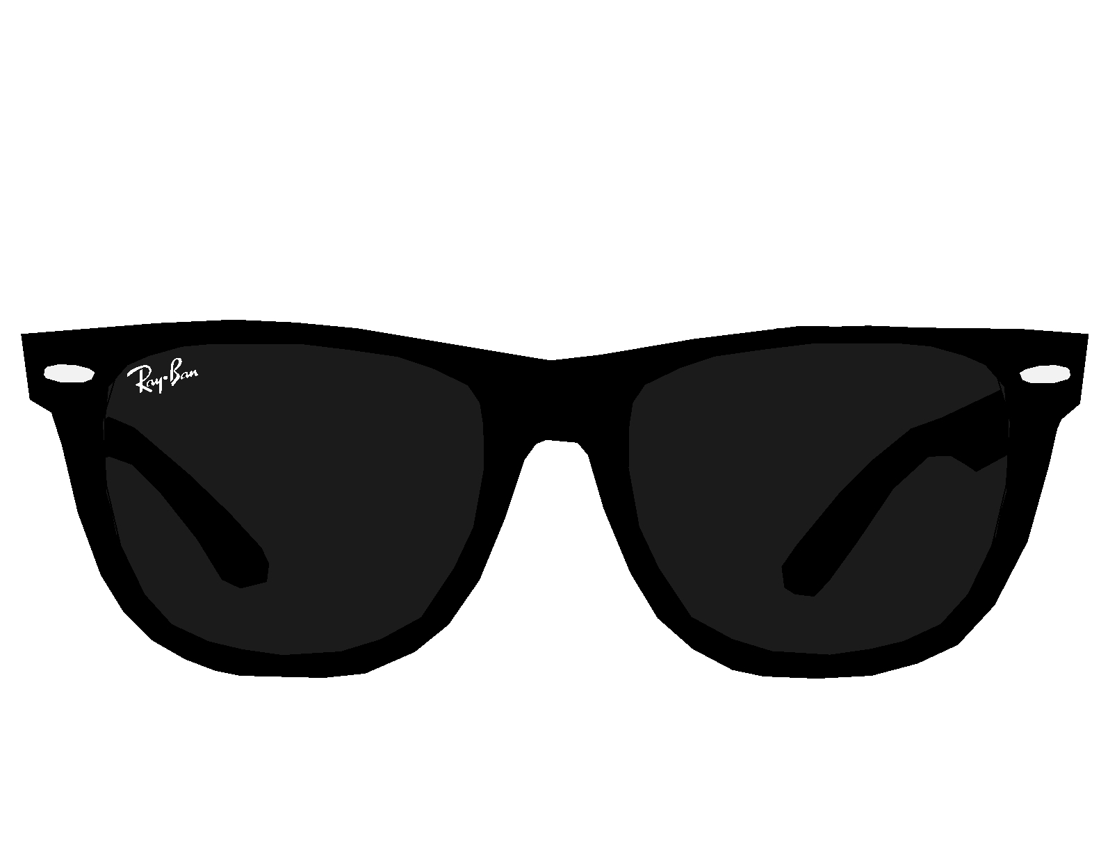 Sunglasses ray ban black and white glasses clip art lindsey kelk