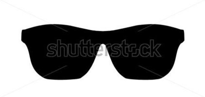 Sunglasses shades stock vector clipart
