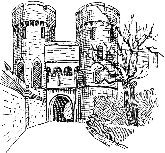 Windsor castle clipart etc