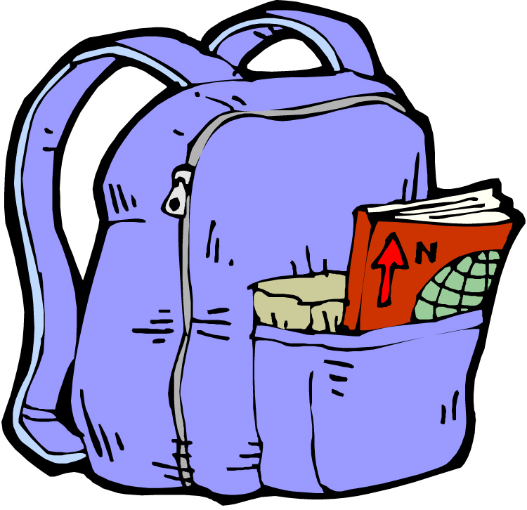 Backpack clipart 4.
