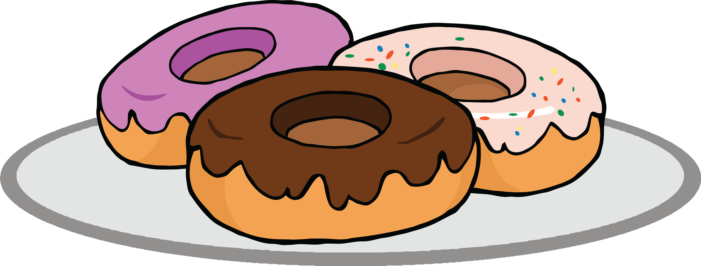 Cartoon donut clipart free clip art images