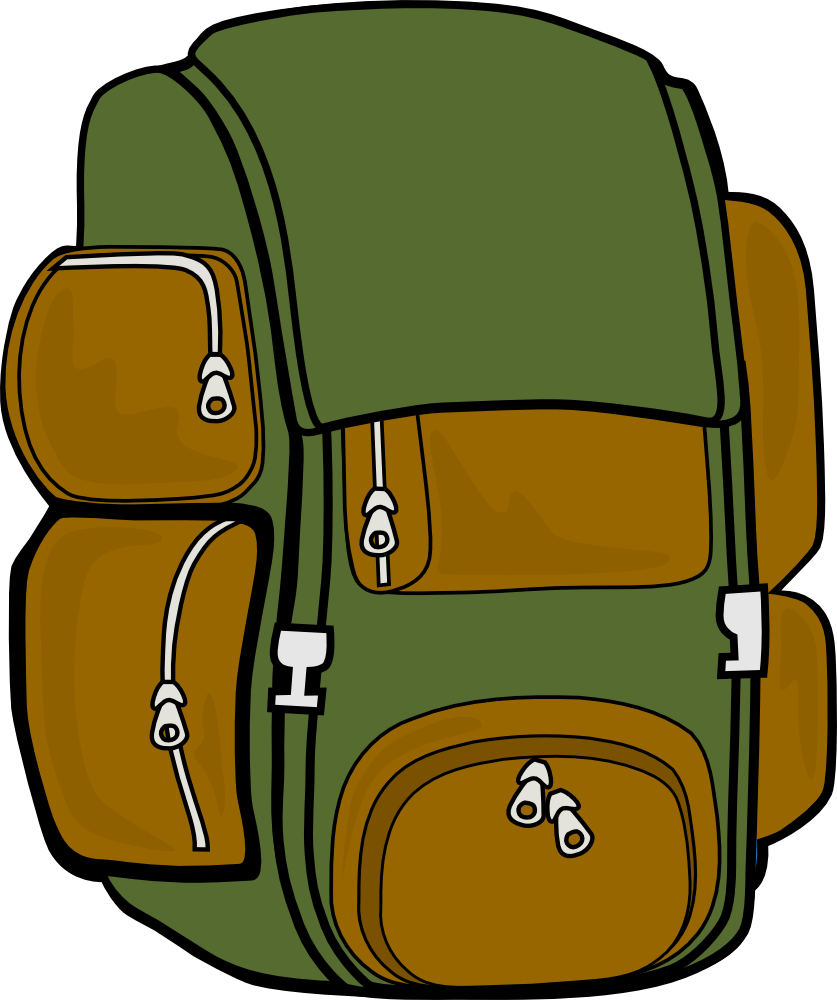 Clipart backpack clipart