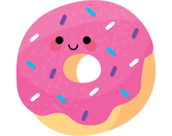 Cute donut clipart free clip art images