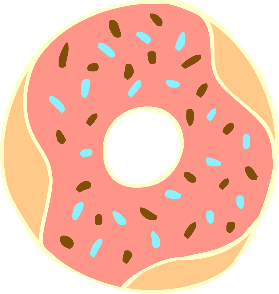 Donut doughnut clip art  2
