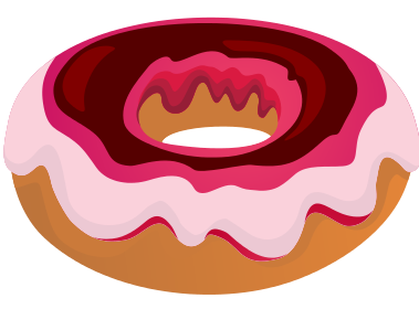 Donut food clip art 
