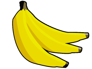 Download fruit clip art free clipart of fruits apple bananna 4