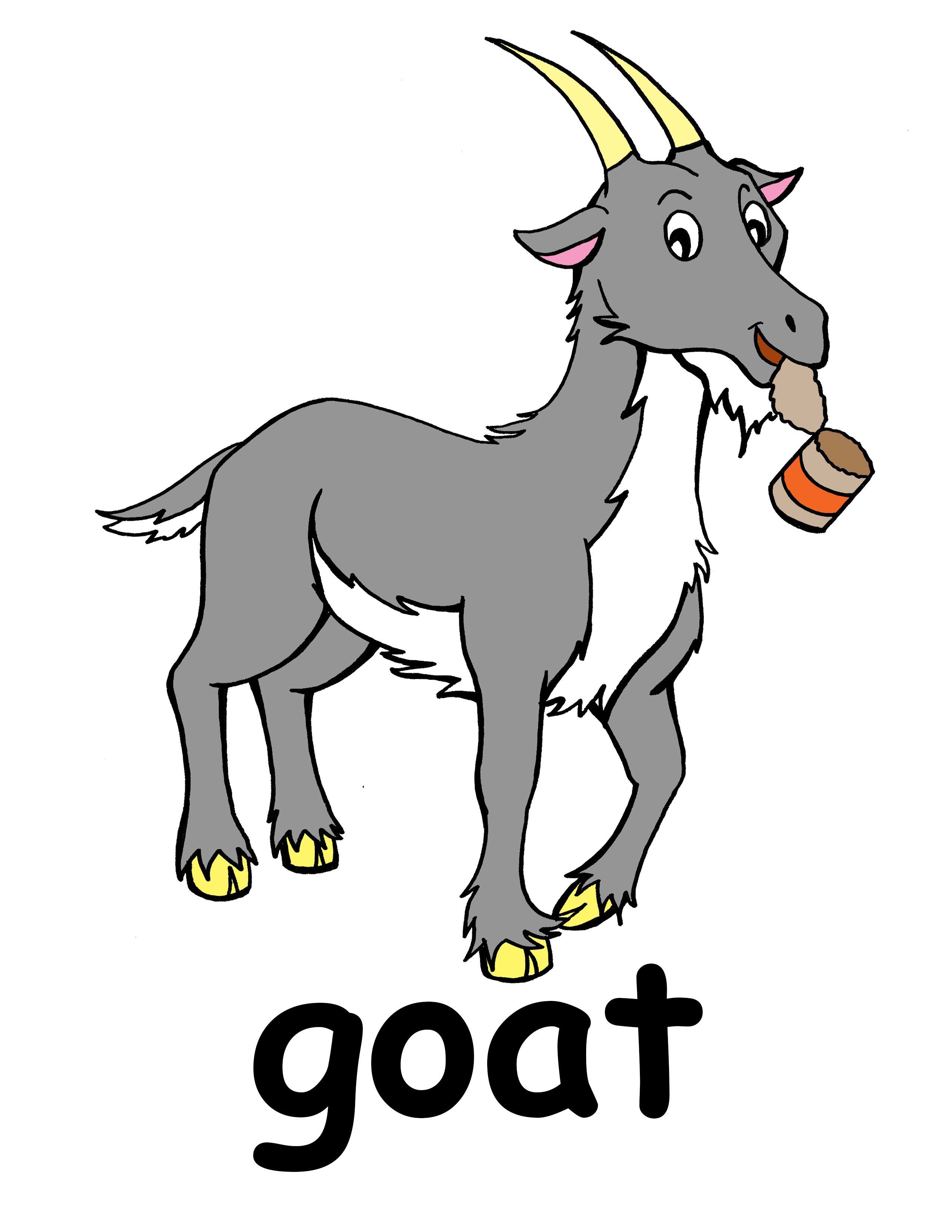 Goat Clip Art.