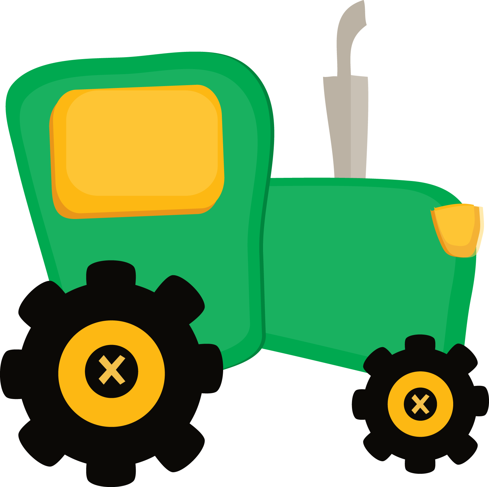 Tractor clipart 7
