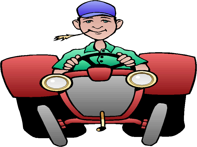 Tractor clipart 8