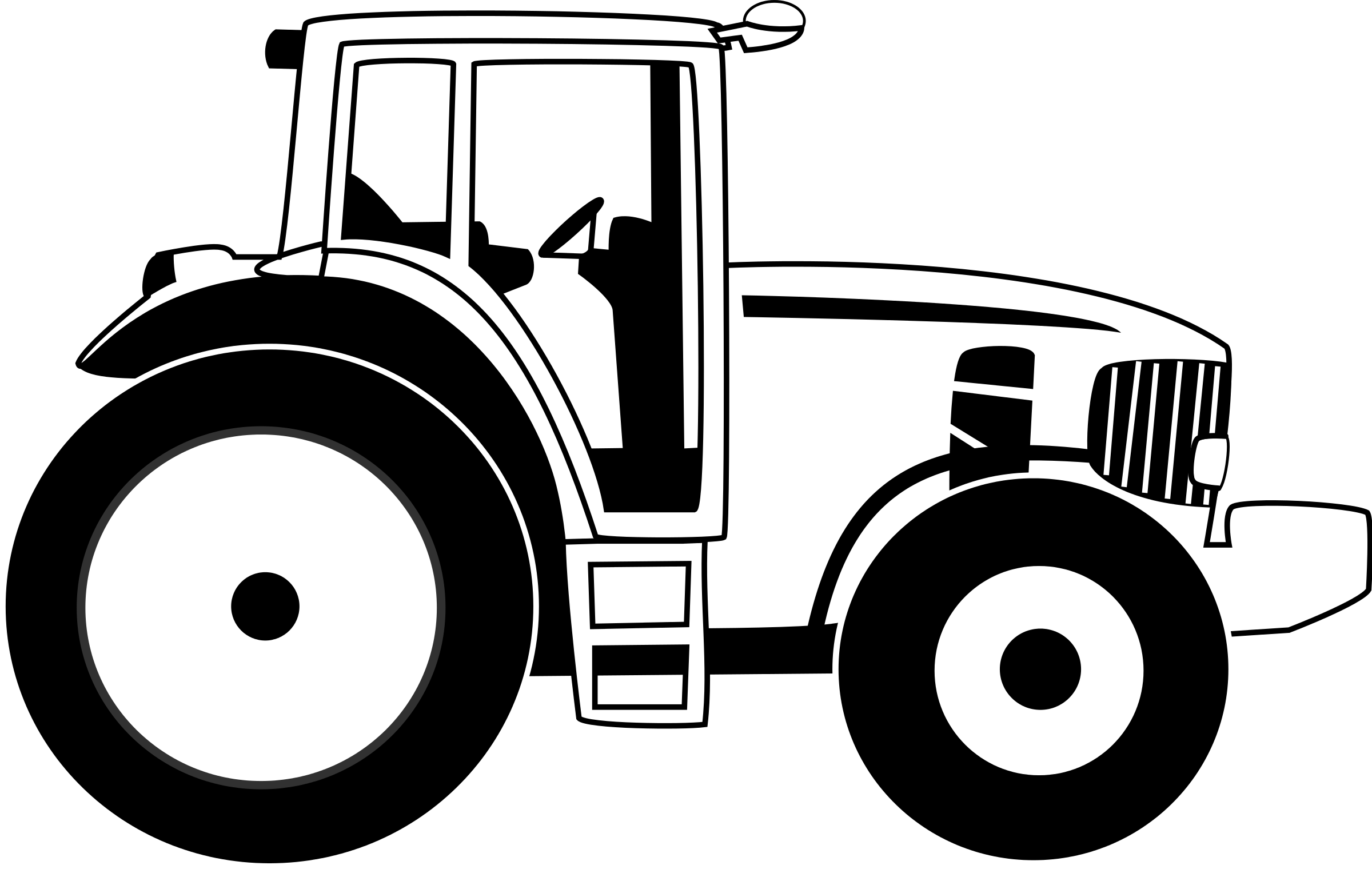 Tractor clipart