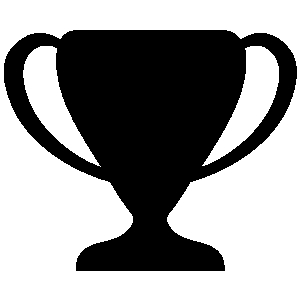 Trophy load a template change the text and replace the clipart to create a new and unique design