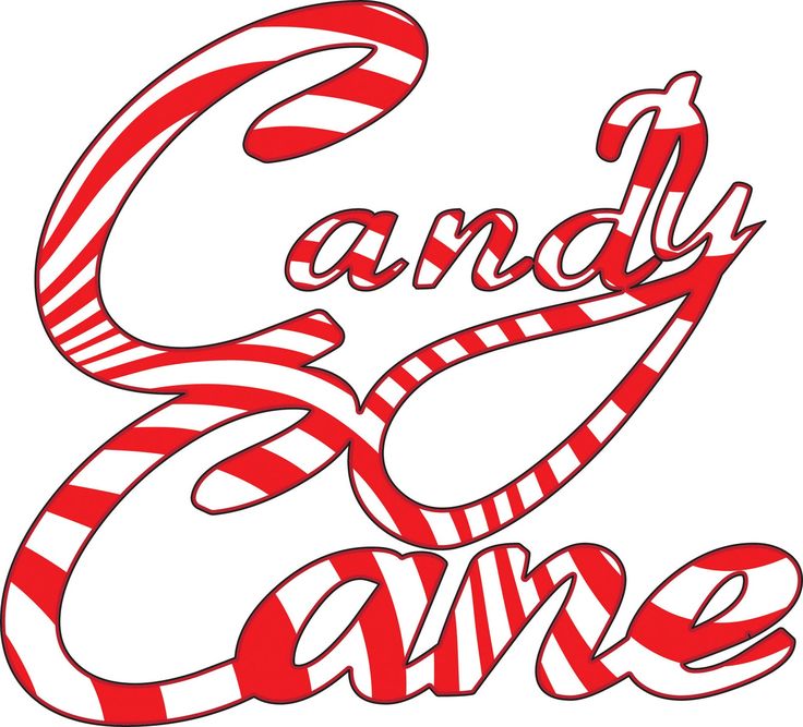 Candy cane clip art candy cane style