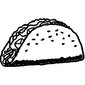 Taco load a template change the text and replace the clipart to create a new and unique design