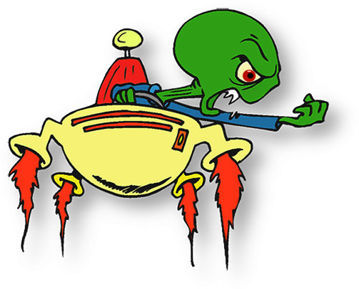 Alien animations sci fi clipart animated