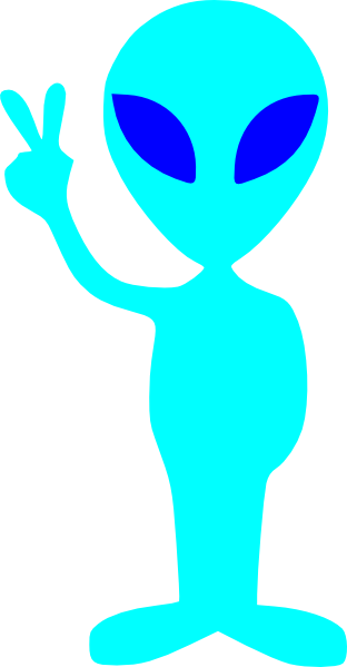 Alien clip art at vector clip art free
