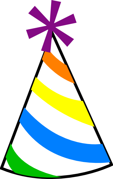 Birthday hat clipart 5 birtday party hat clip art