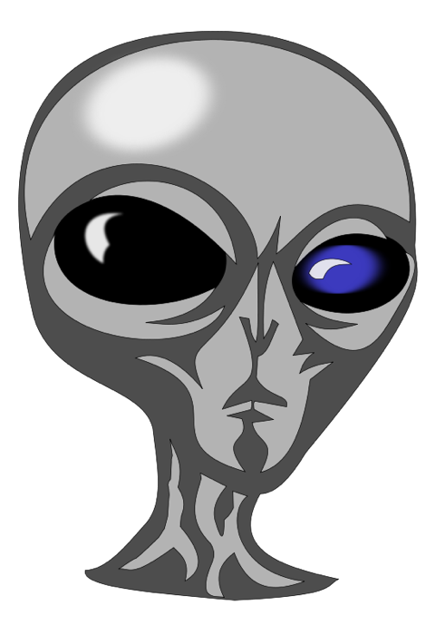 Free alien clipart and graphics of space creatures