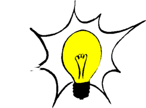 Lightbulb clip art at vector clip art
