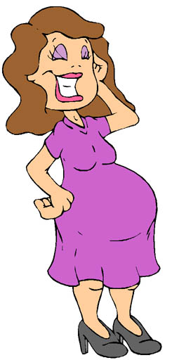 Mom free clipart of pregnant women new mothers and families
