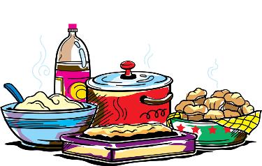 Potluck lunch clipart
