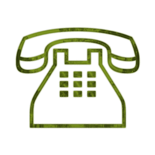 Telephone phone email icons clipart