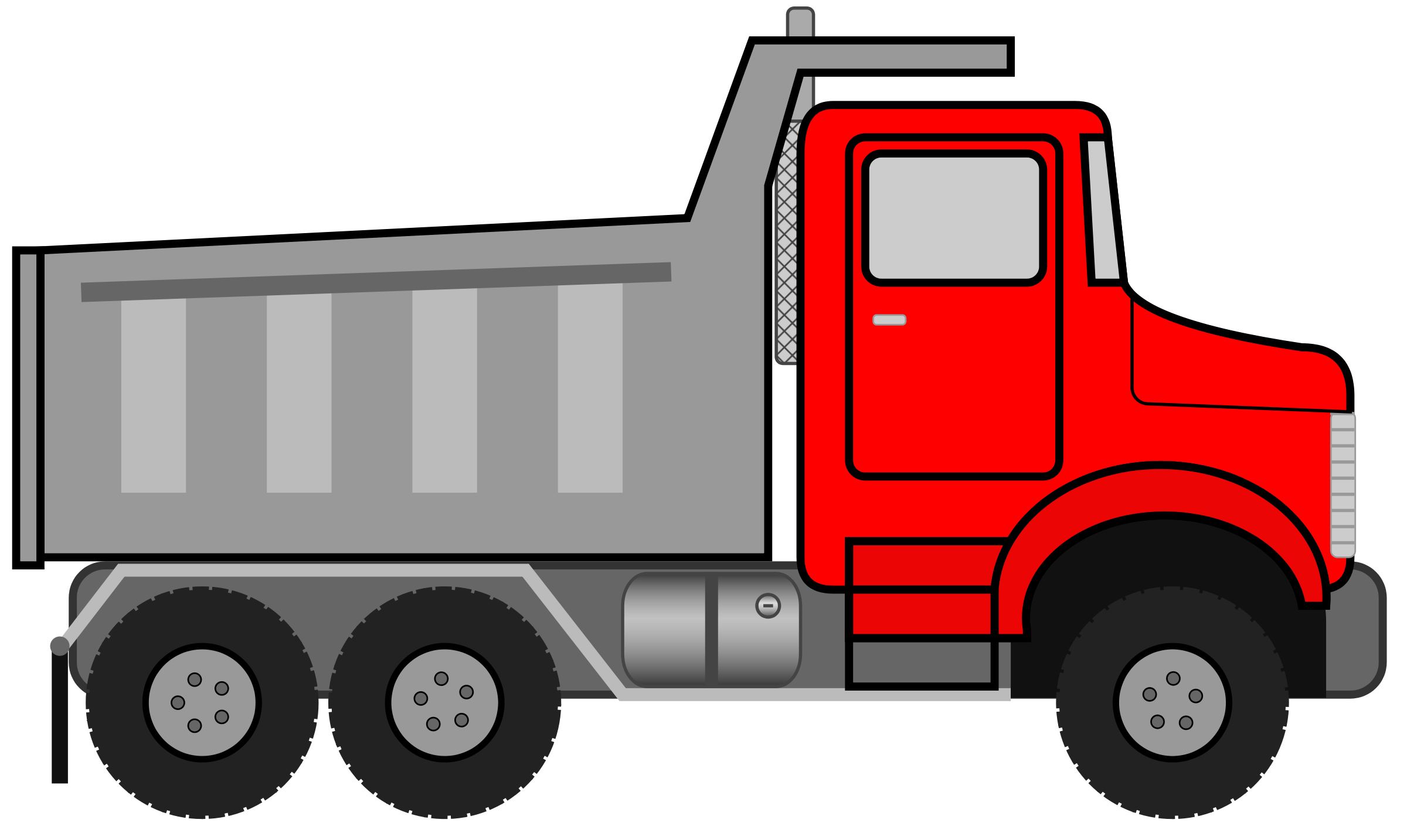 Construction truck clipart