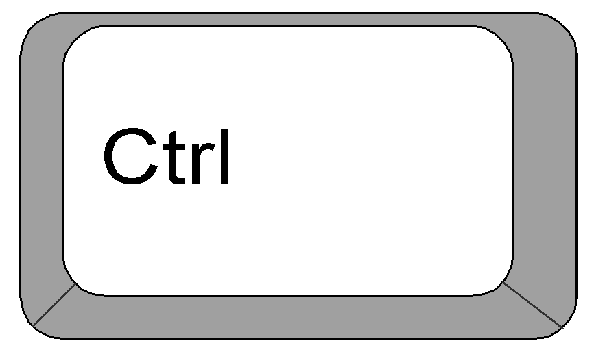Ctrl key clip art