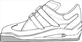 Free gym shoe clipart free clipart graphics images and photos