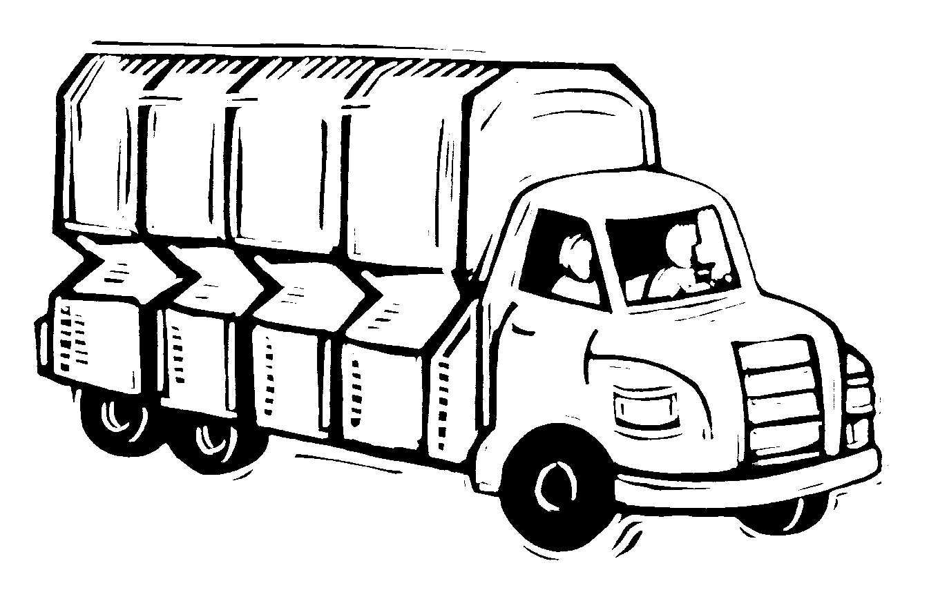 Moving truck clipart images 2