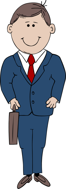 Person business people clipart free clipart images