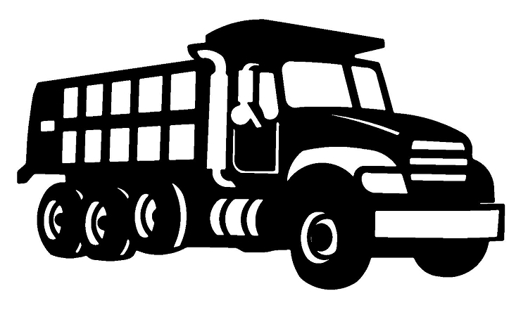 Top dump truck clipart image images for