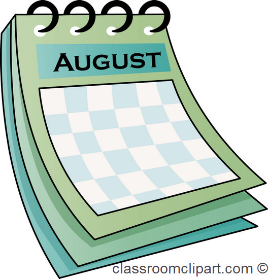 August clipart 4