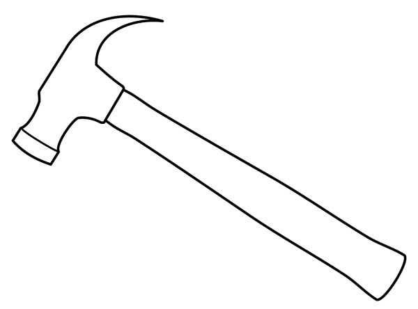 Common hammer free clip art