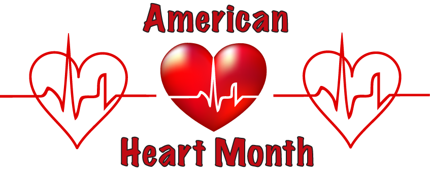 February healthy heart clip art