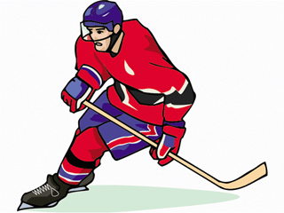 Hockey clip art free clipart
