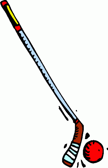 Hockey stick clipart clipart