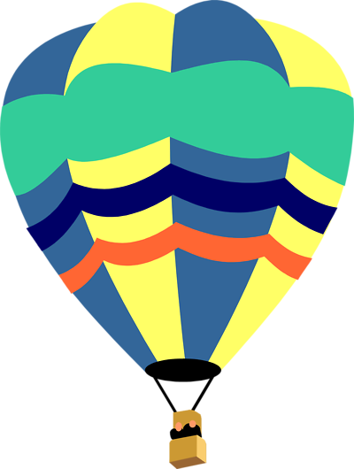 Hot air balloon clip art outline free clipart images 2