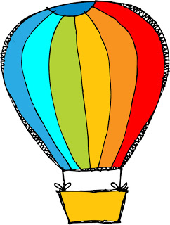 Hot air balloon pencil drawing free clipart images