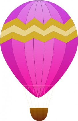 Maidis hot air balloons clip art free vector in open office
