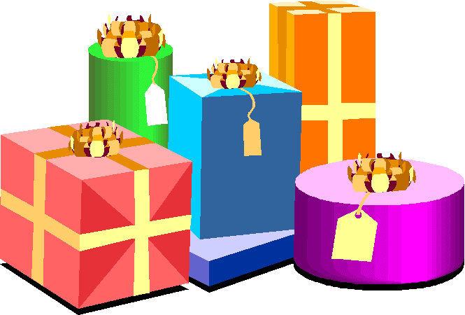 Present christmas t clipart free clipart images